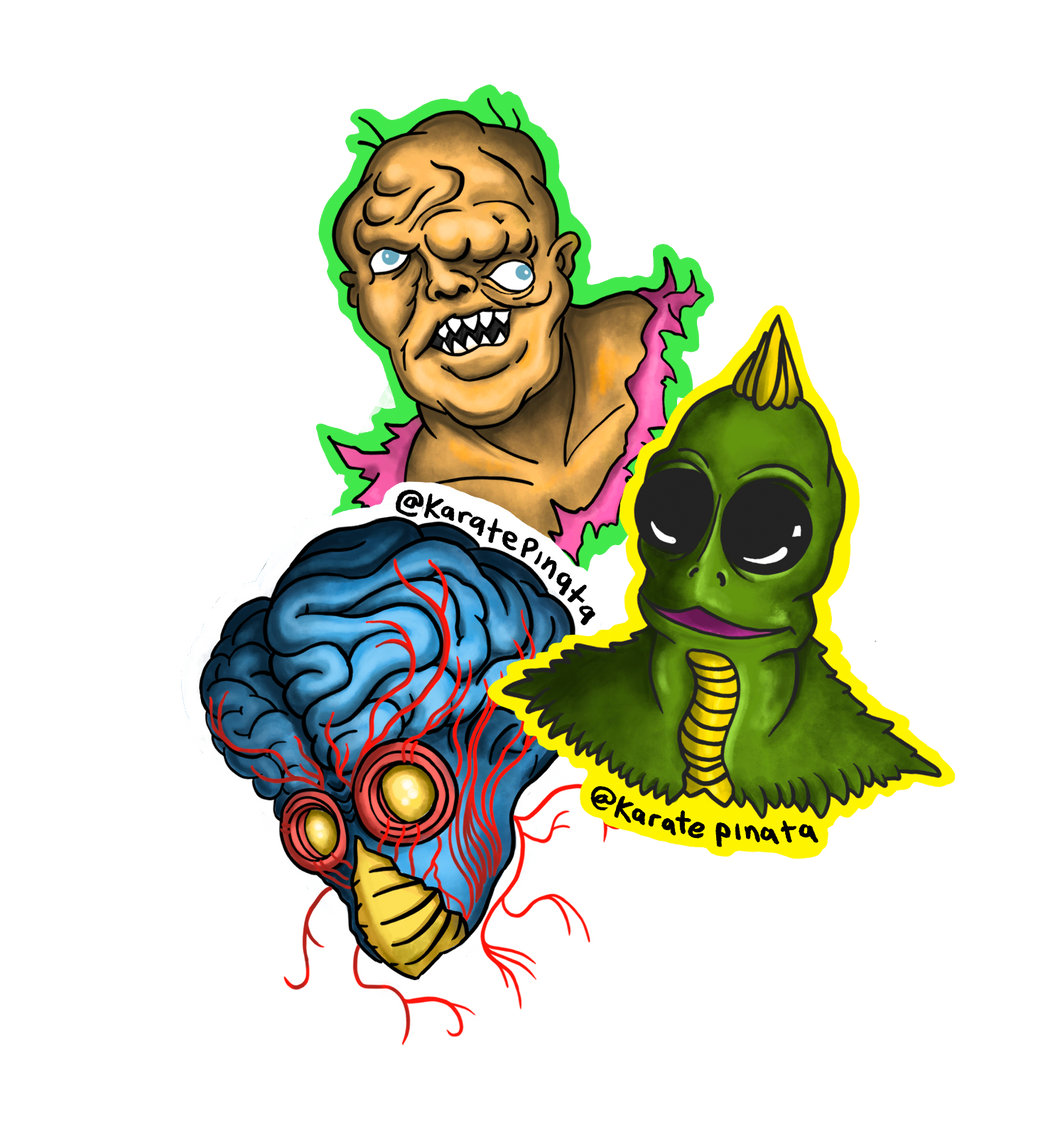 Creature Sticker Pack